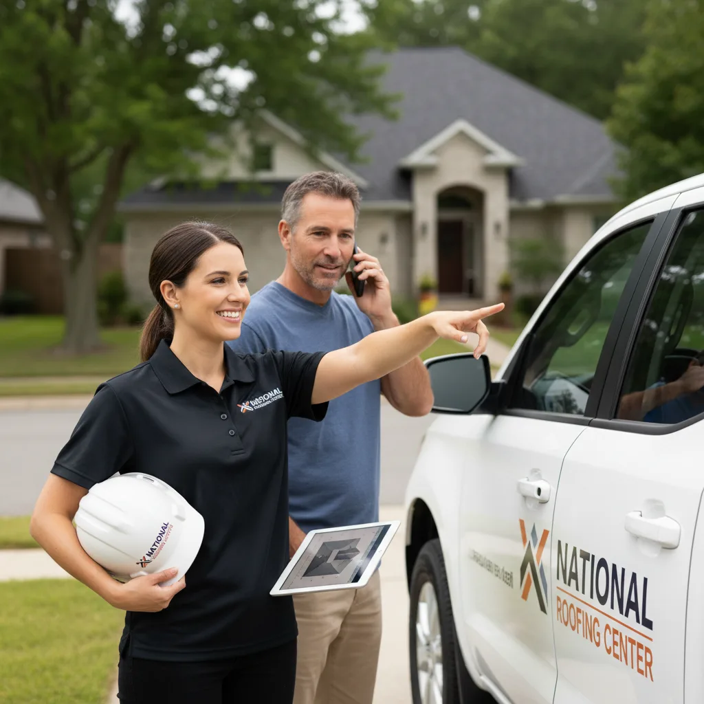 National Roofing Center customer support in Pana